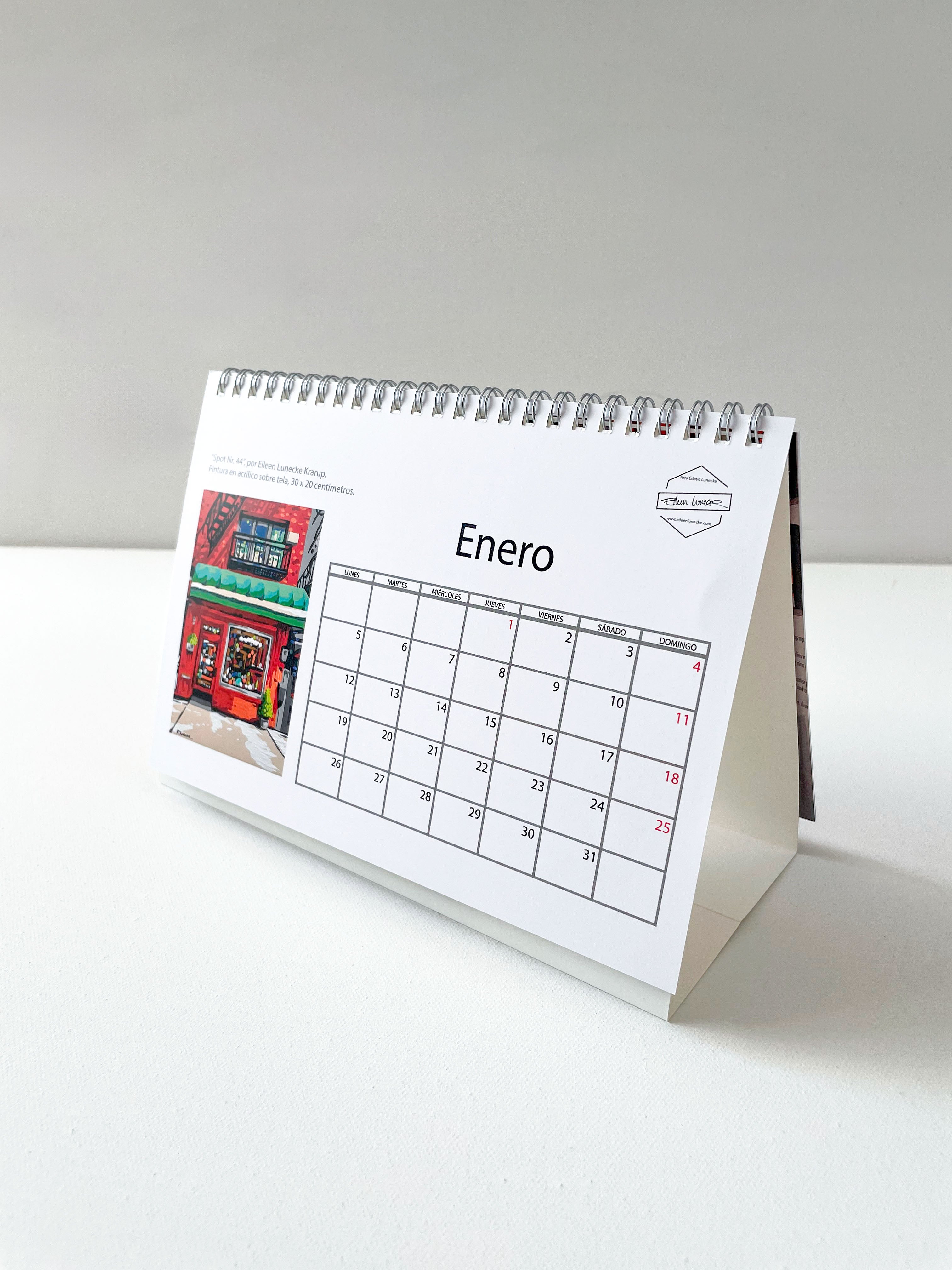 Calendario de escritorio año 2026 image 3