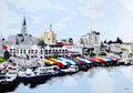 Valdivia en calma (70 x 100 cms) image 0