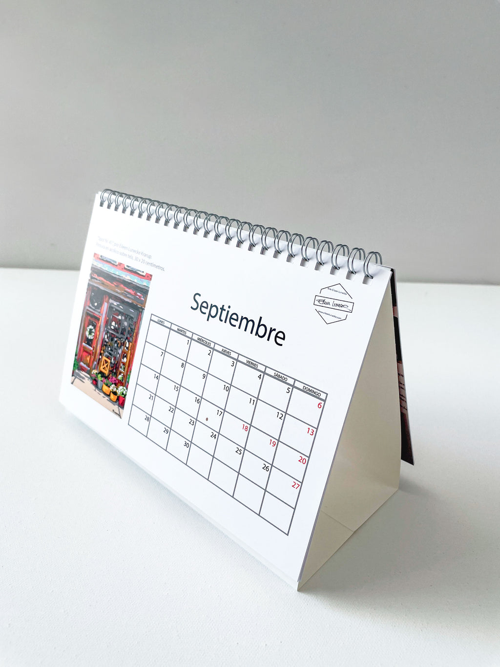 Calendario de escritorio año 2026 image 5