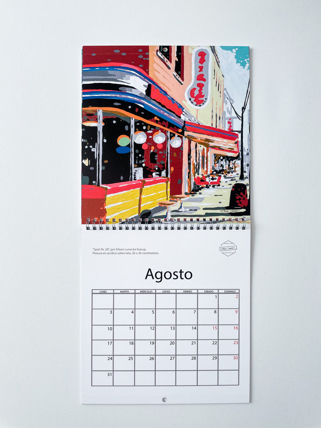 Calendario de pared año 2026 image 7