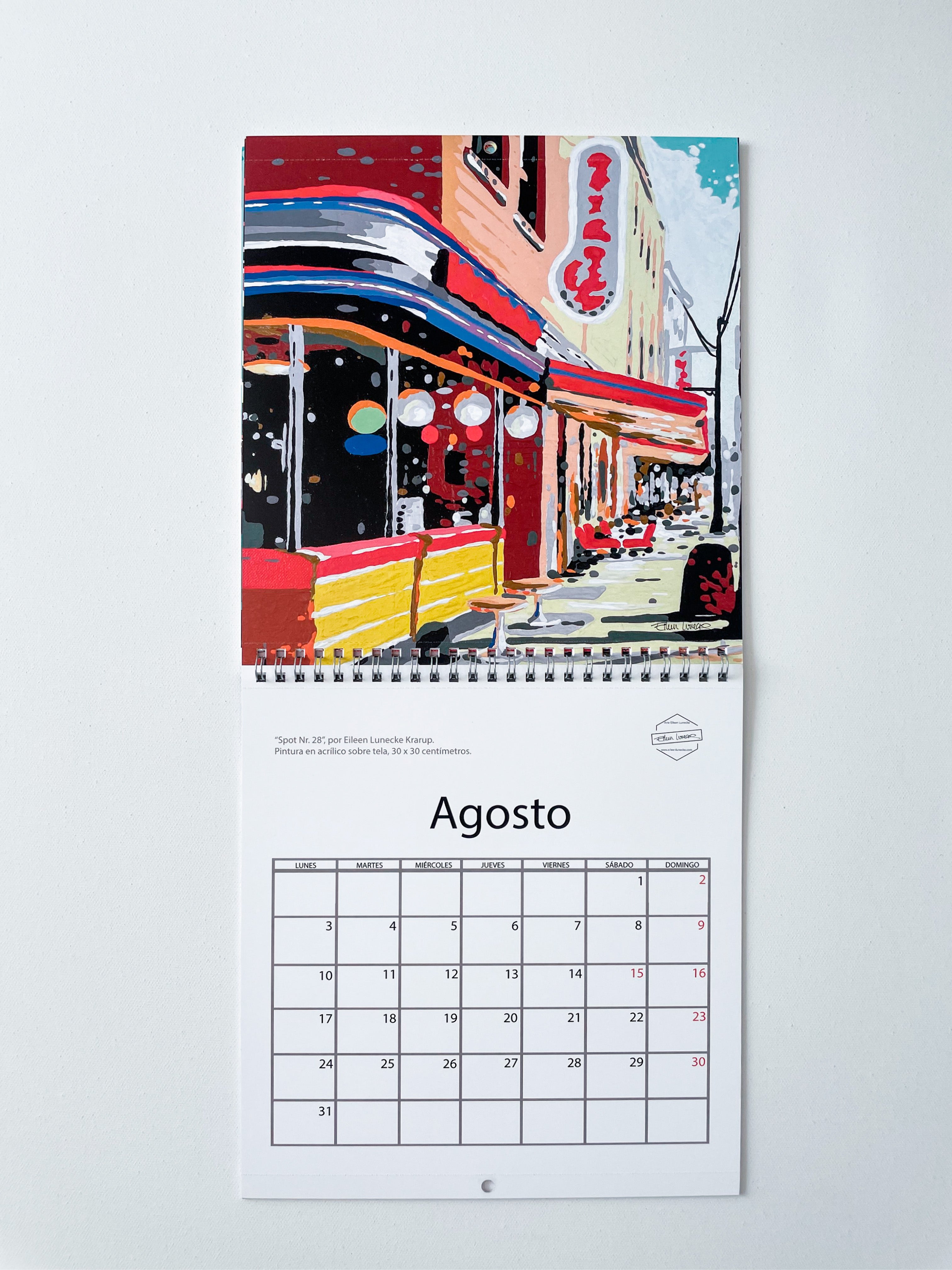Calendario de pared año 2026 image 7