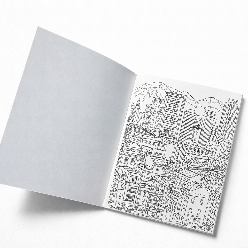 Libro para colorear "Universos urbanos" image 3