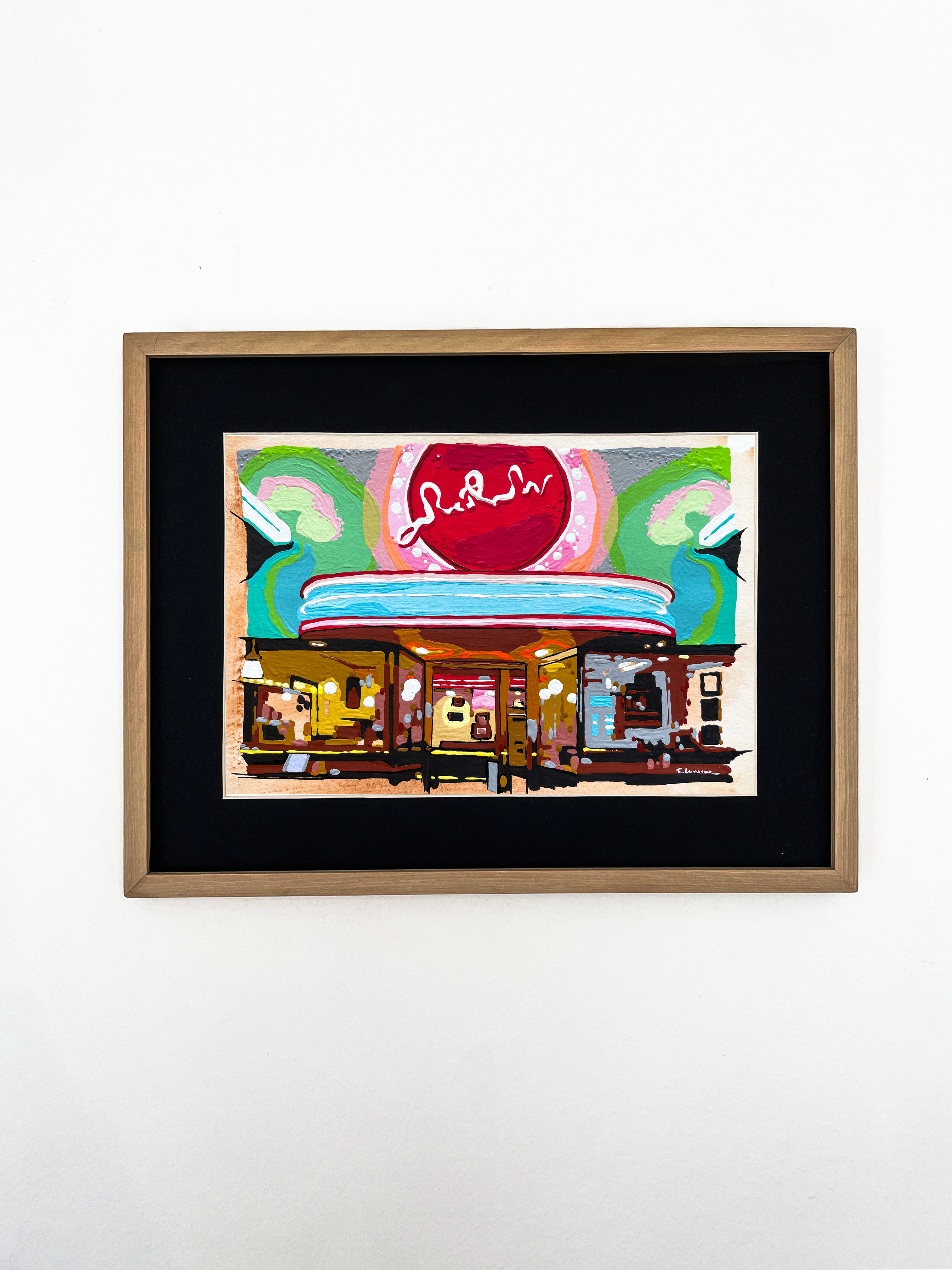 Spot Nr. 50 (32 x 42 cms con marco) image 1