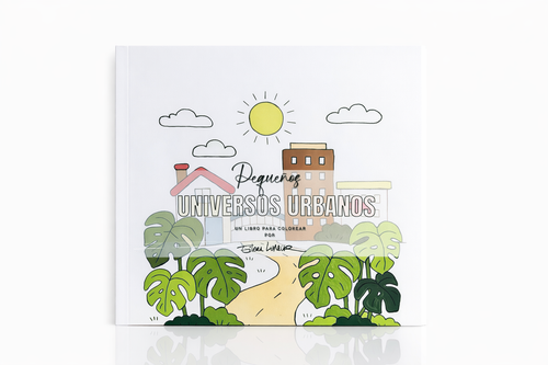 Libro para colorear "Pequeños universos urbanos" image 0