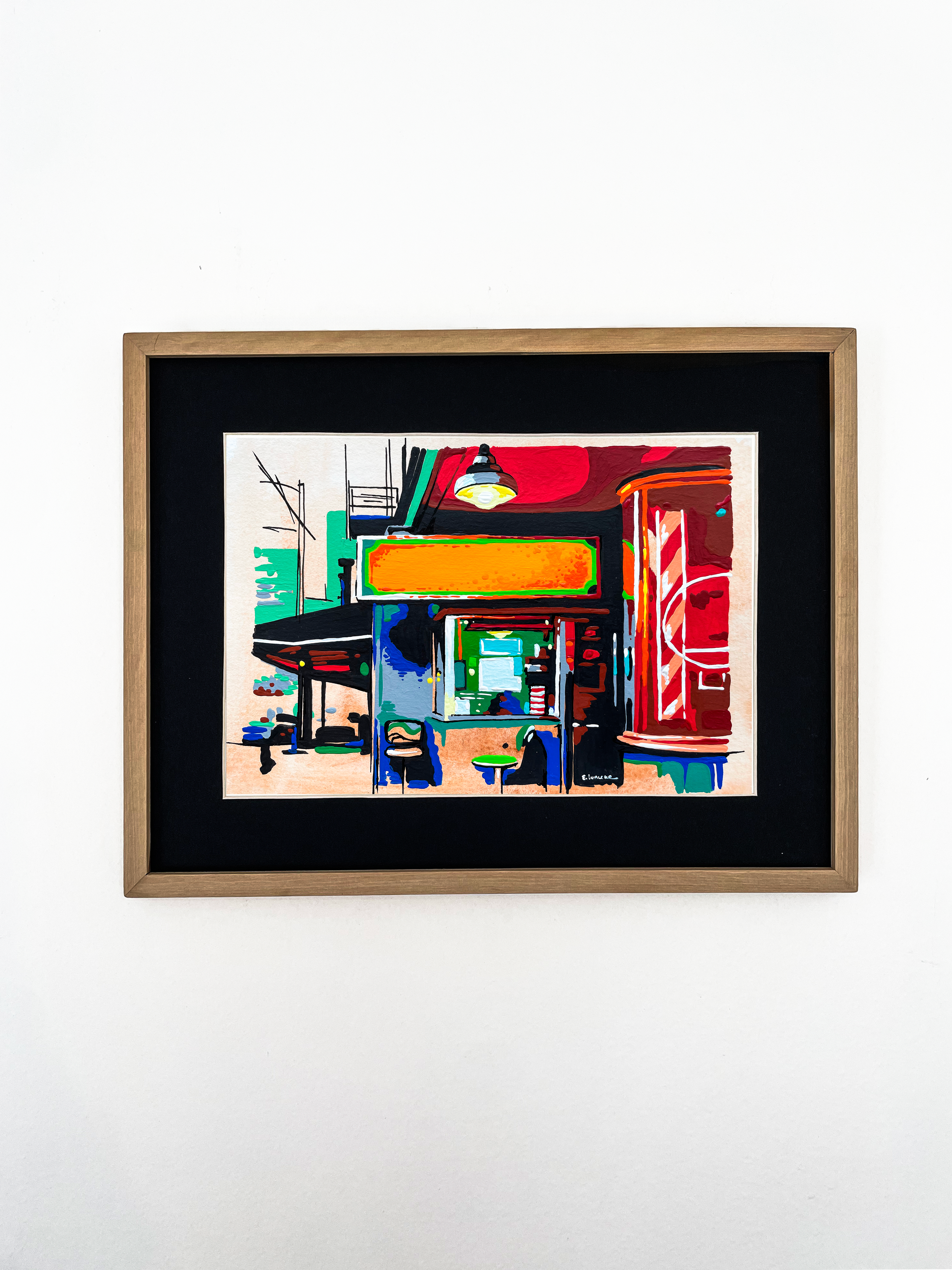 Spot Nr. 51 (32 x 42 cms con marco) image 1