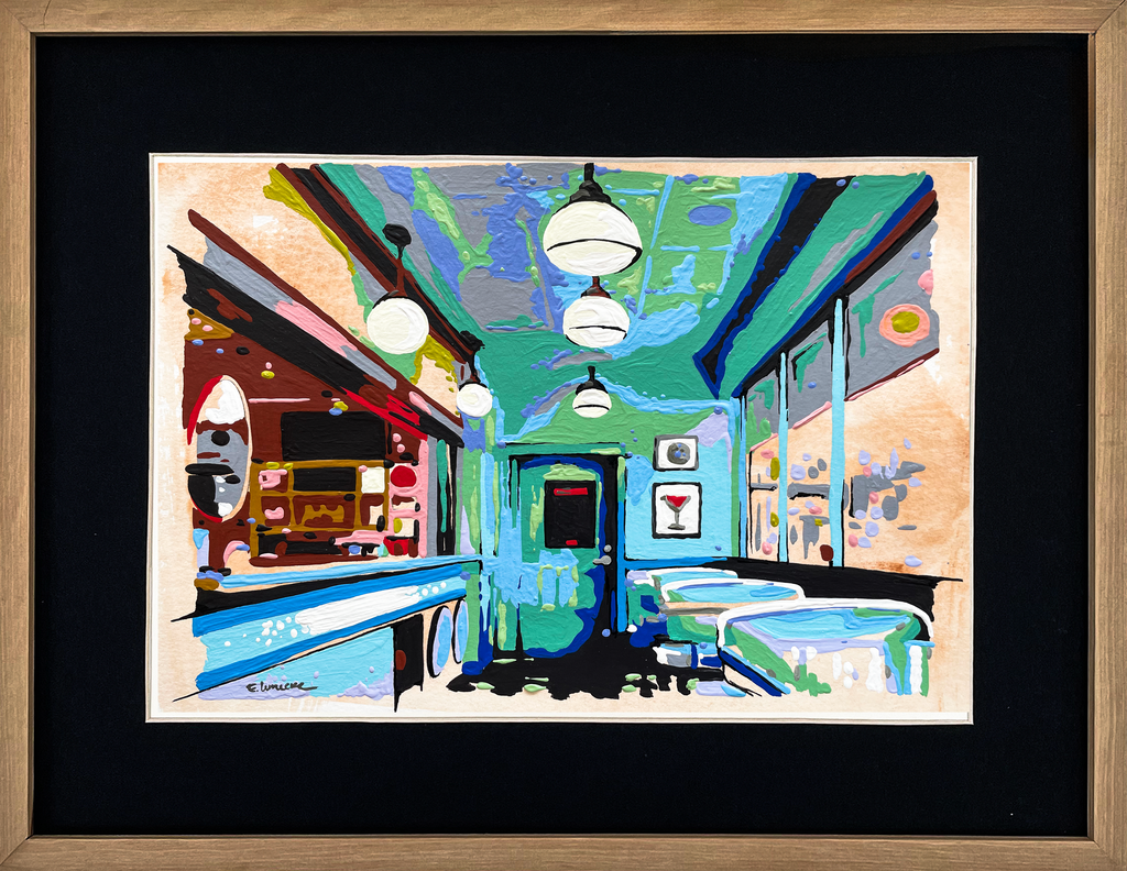 Spot Nr. 52 (32 x 42 cms con marco) image 0
