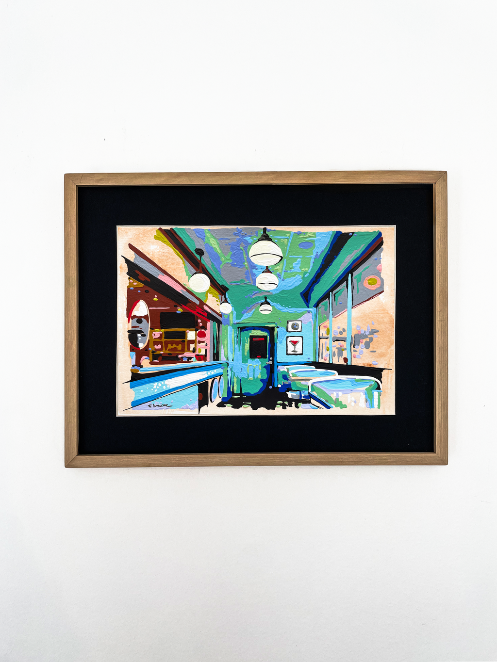 Spot Nr. 52 (32 x 42 cms con marco) image 1