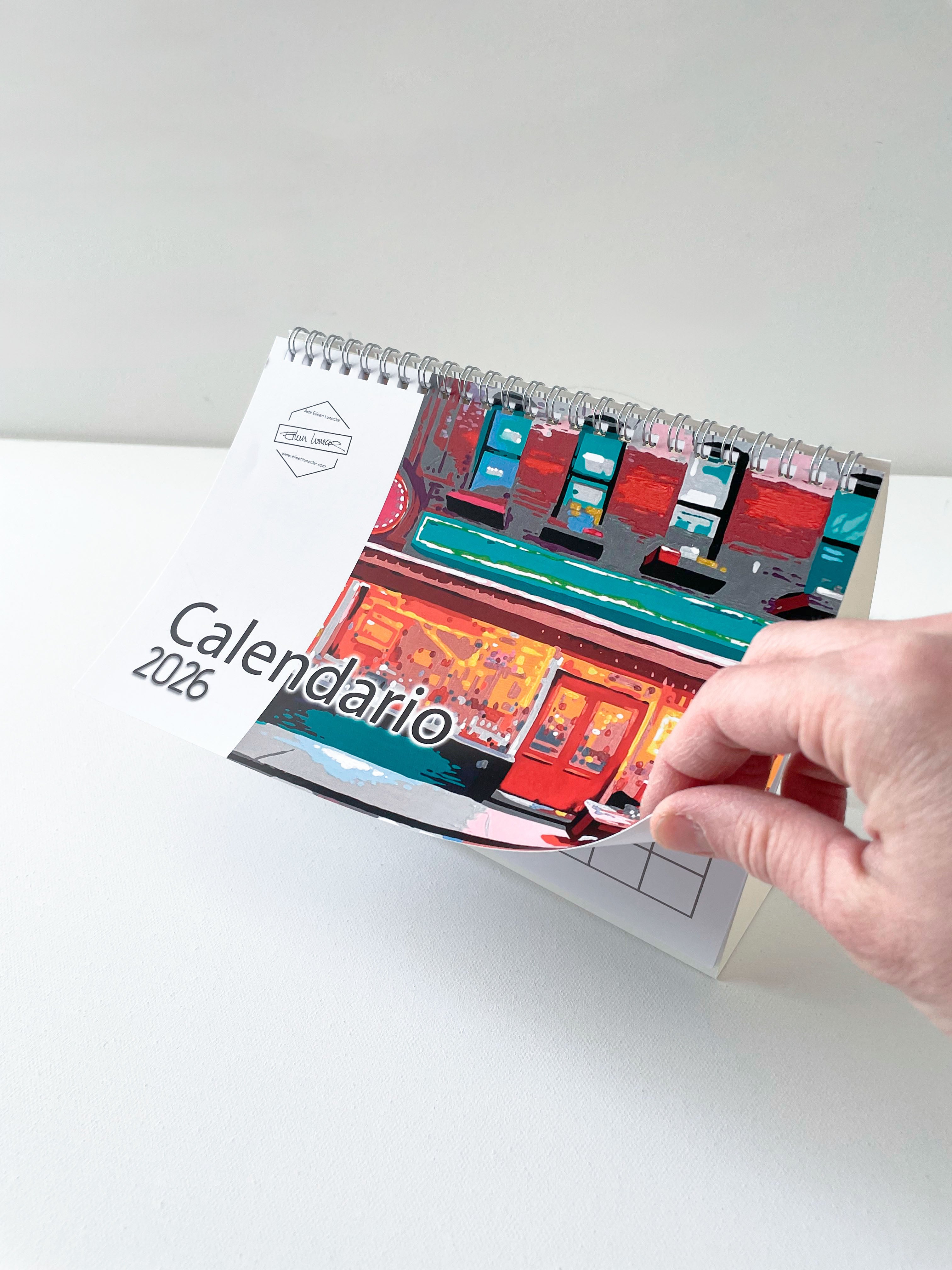 Calendario de escritorio año 2026 image 8