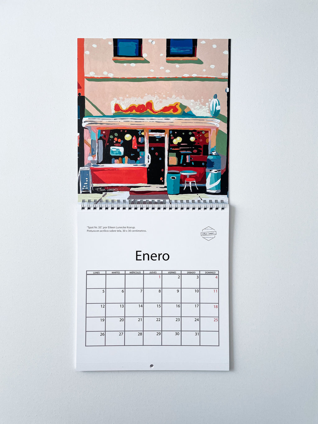 Calendario de pared año 2026 image 3