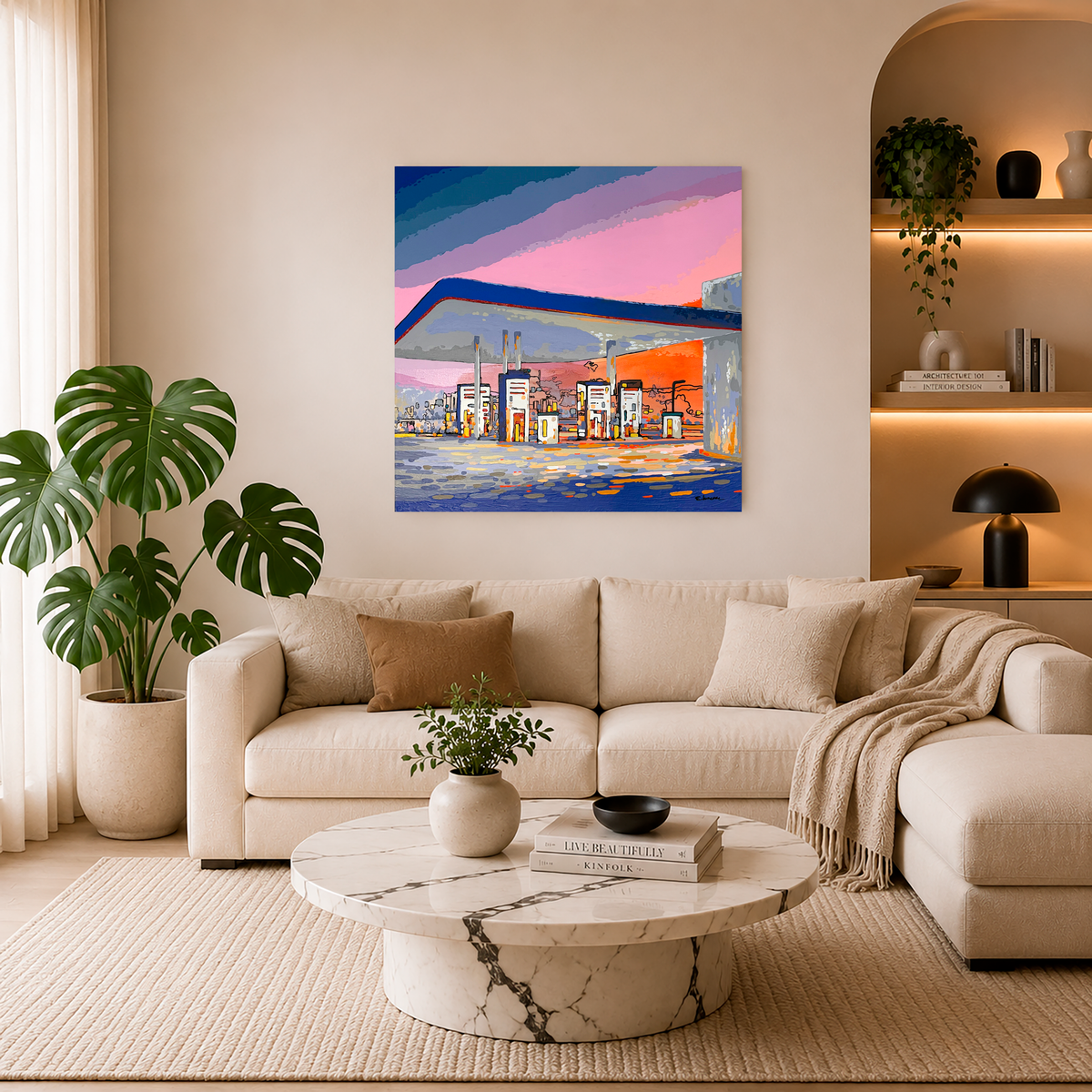 Spor Nr. 121 (60 x 60 cms)