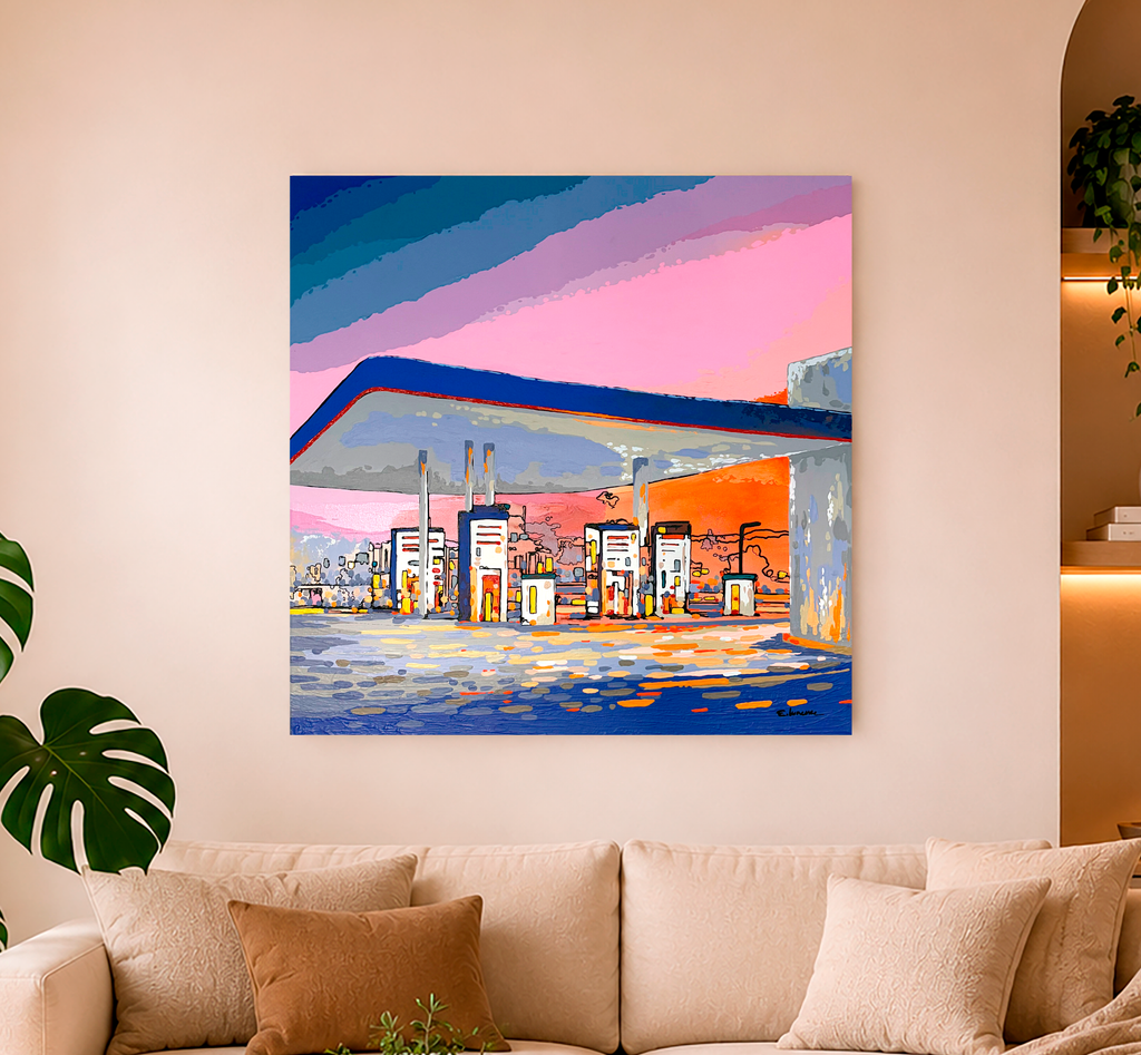 Spor Nr. 121 (60 x 60 cms)