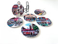 Set 6 Posavasos de Cerámica Con Base image 0