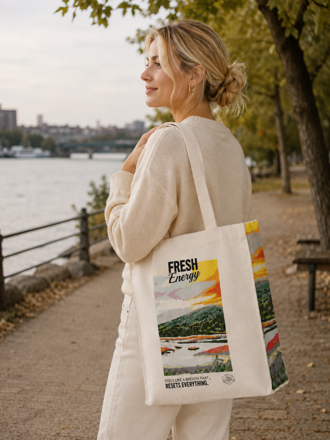Tote Bag Fresh Energy - Bolsa de Lona image 1