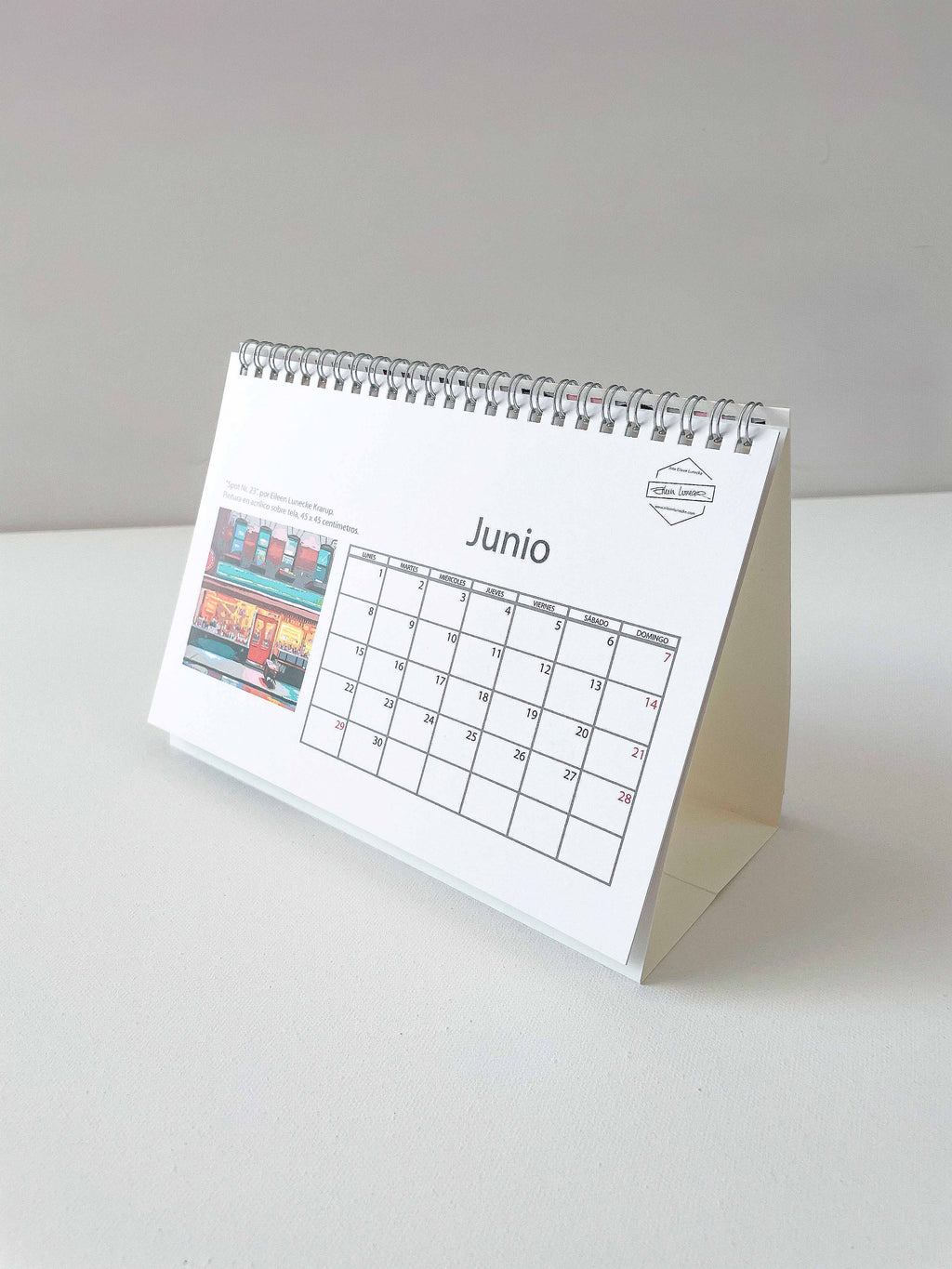 Calendario de escritorio año 2026 image 4