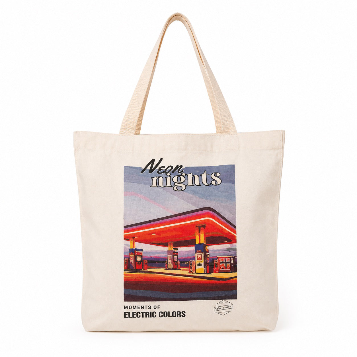 Tote Bag Neon Nights - Bolsa de Lona image 2
