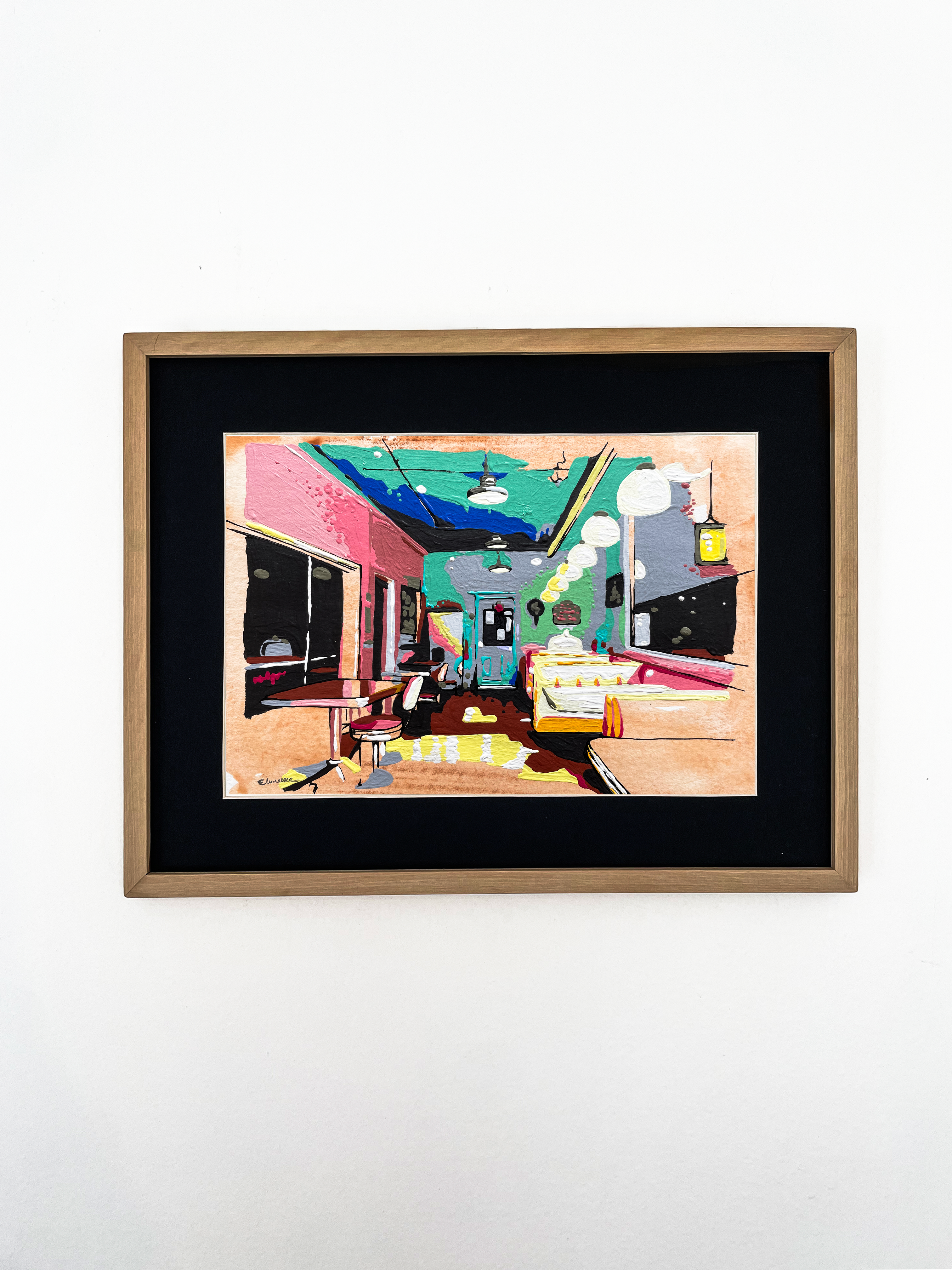 Spot Nr. 53 (32 x 42 cms con marco) image 1