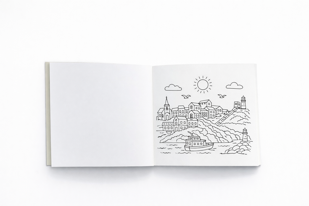 Libro para colorear "Pequeños universos urbanos" image 6