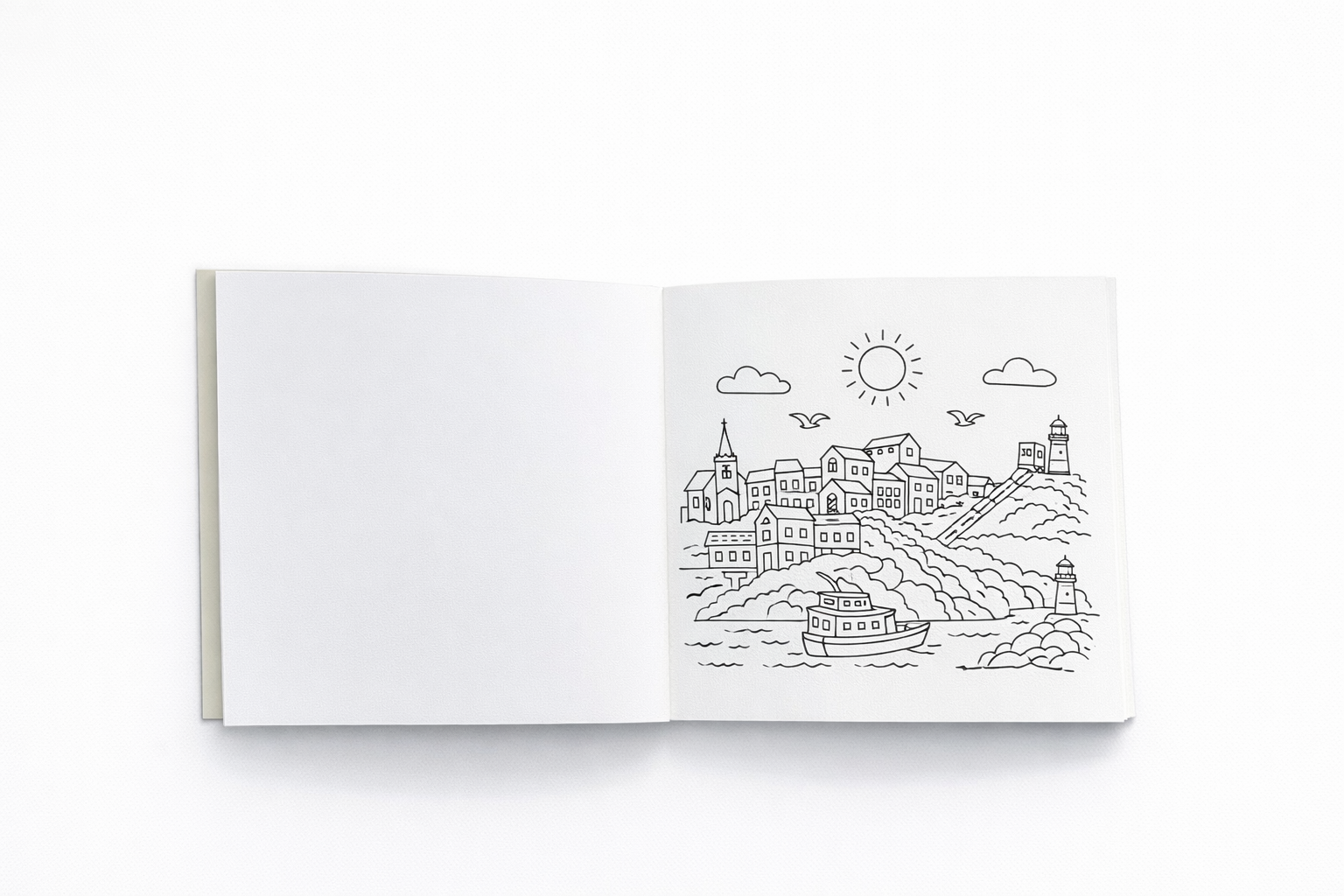 Libro para colorear "Pequeños universos urbanos" image 6