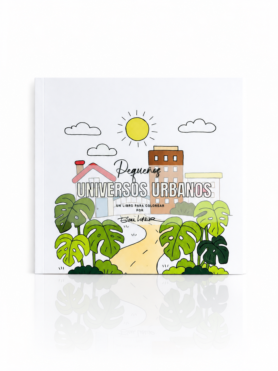 Libro para colorear "Pequeños universos urbanos"