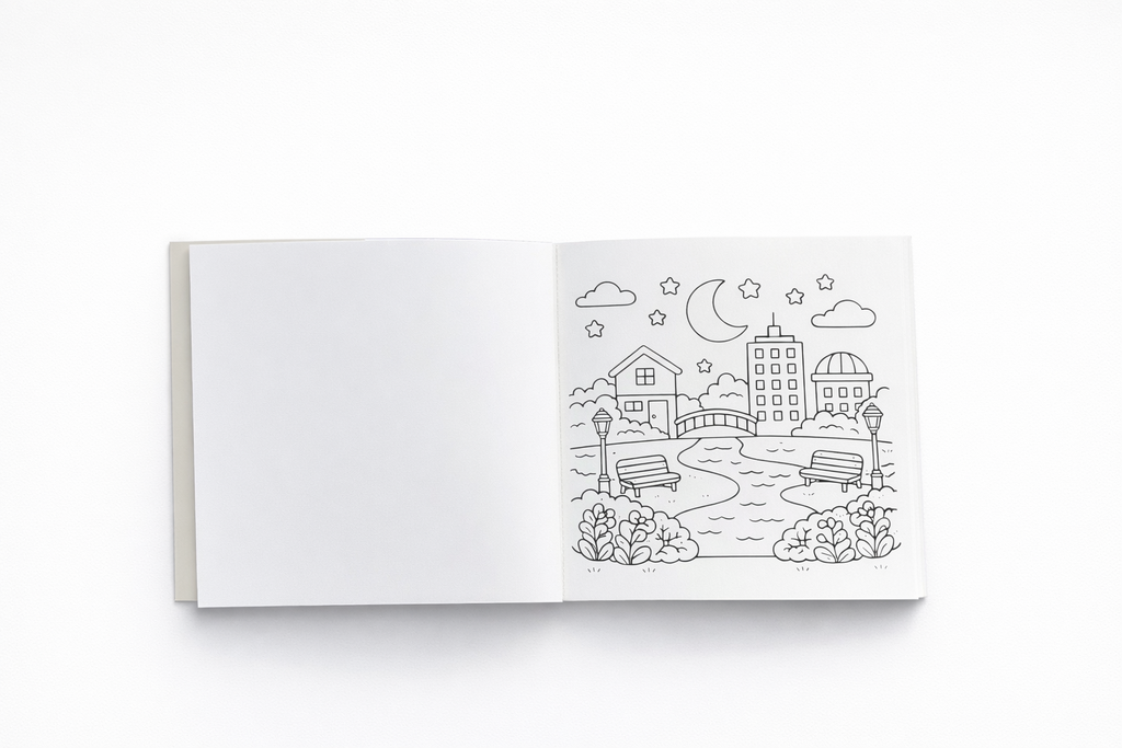 Libro para colorear "Pequeños universos urbanos" image 2