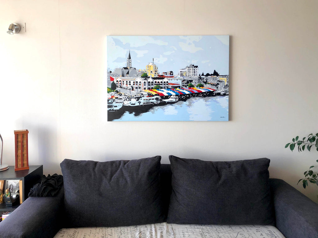 Valdivia en calma (70 x 100 cms) image 1