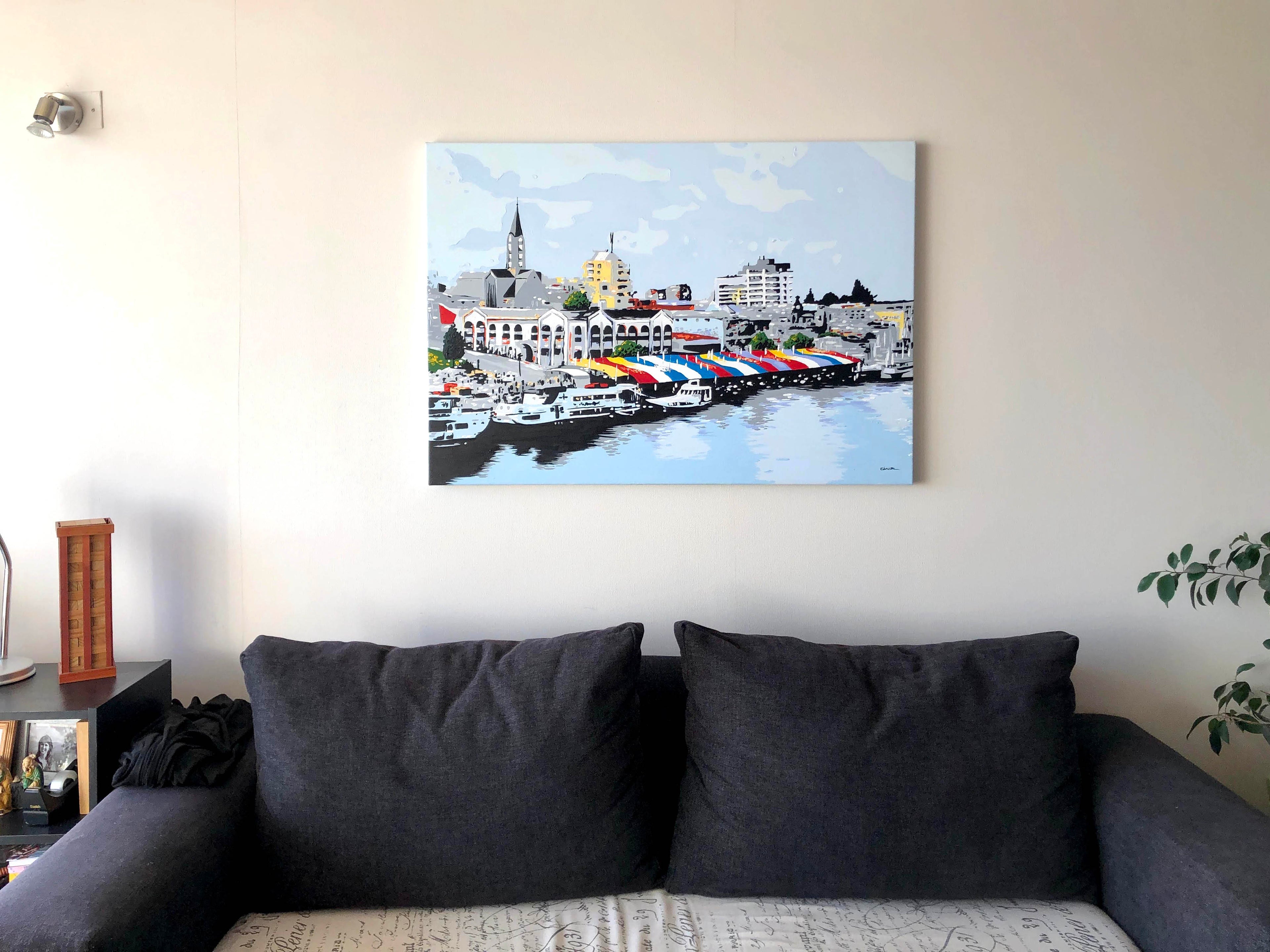 Valdivia en calma (70 x 100 cms) image 1