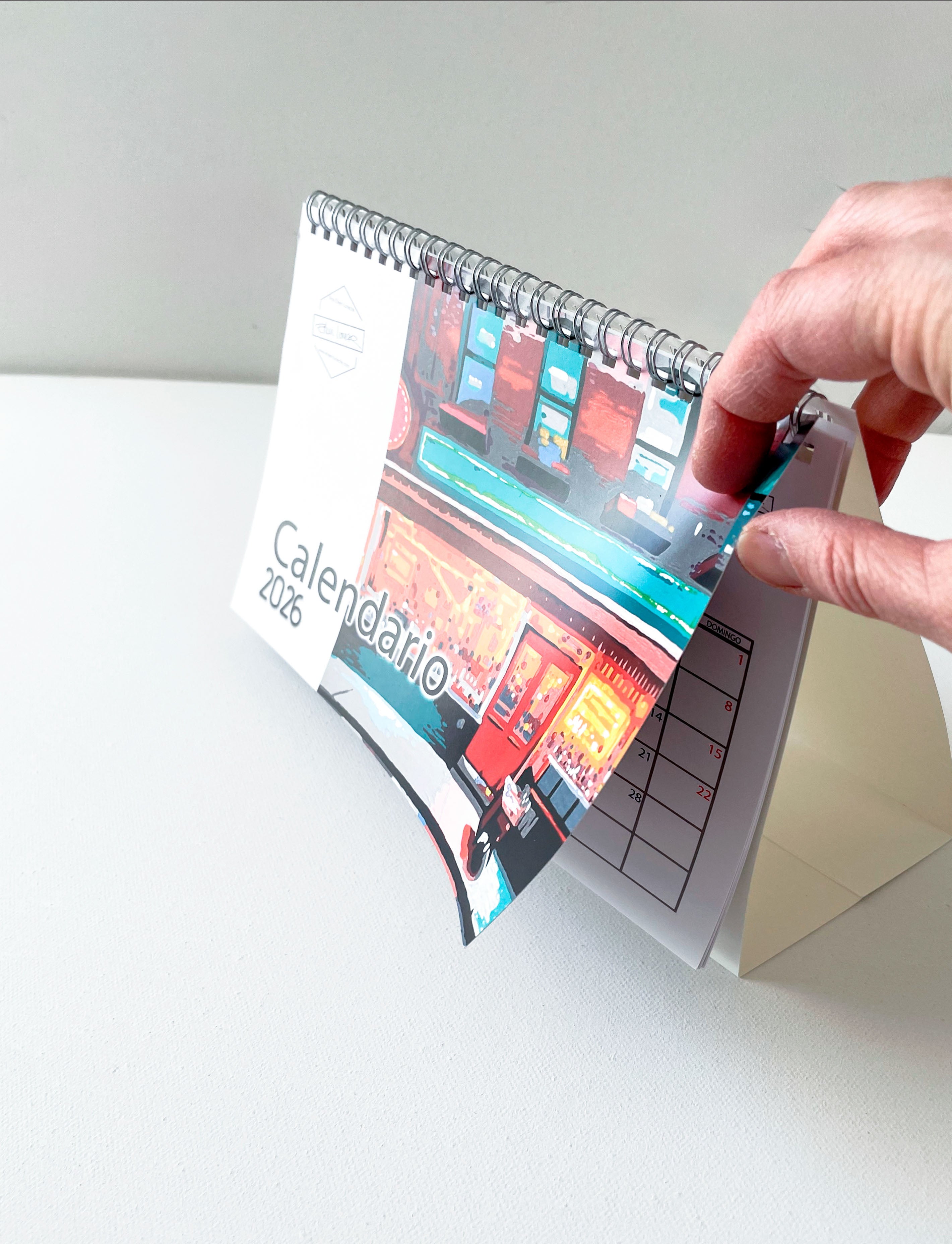 Calendario de escritorio año 2026 image 9